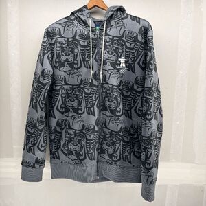 2010 Vancouver Winter Olympics Sunice Hoodie Jacket Medium Thunderbird Totem EUC